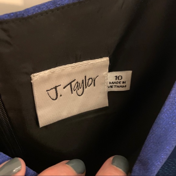 Blue/Teal Sparkle Party Dress Size 10 Perfect! - Picture 5 of 7